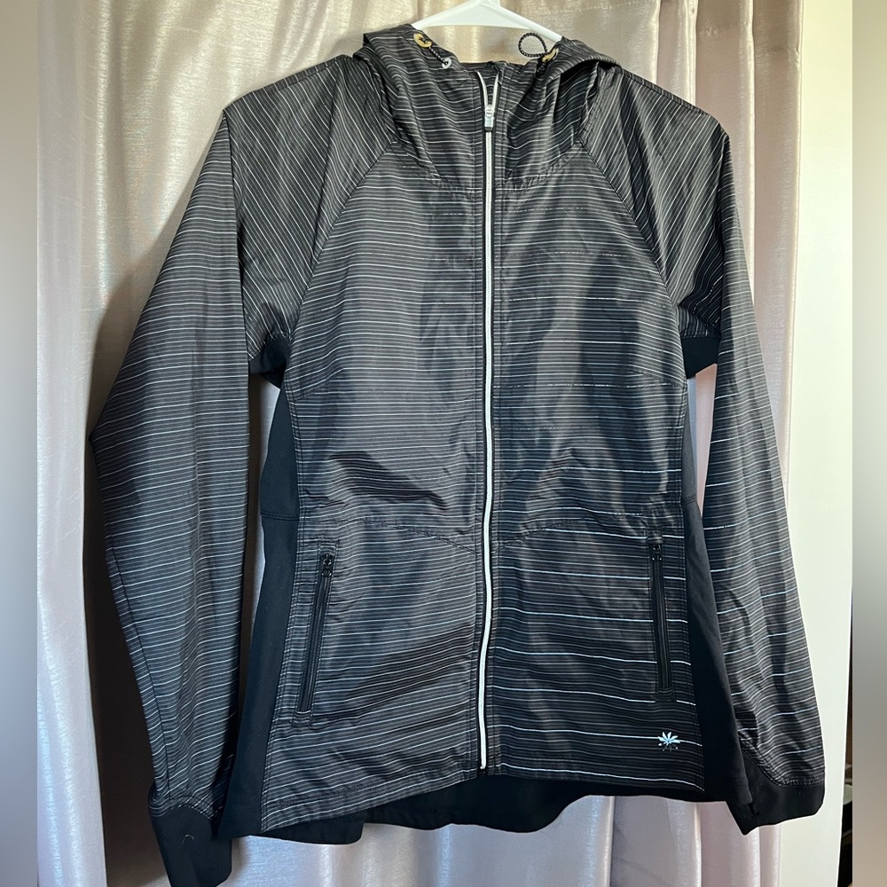 Athleta Hooded Reflective Running Jacket - sz S